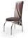 T/0022 Light Brown Wood Dining Chair (Set of 2) by Alpha Furniture