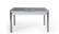 T/0123 Black & White Wood Dining Table by Alpha Furniture