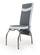 T/0187 Gray & White Wood Dining Chair (Set of 2) by Alpha Furniture
