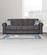Togo Gray Tufted Back Sofa Bed by Alpha Furniture