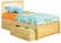 Mission Platform Bed with Mattress Set