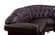 Apolo Brown Leather Sectional by ESF