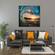 Flamboyant Ocean Wave Acrylic Panel Wall Art by Amazing Rugs