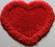 Red Heart Decorative Area Rug by Amazing Rugs