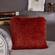 Decorative Shaggy Pillow w/Lurex in Rust by Amazing Rugs