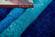 3D Ocean Waves Blue Shag Area Rug by Amazing Rugs