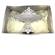 Ambrose Chrome Plated Crystal Embellished Ceramic Fruit Platter 2 by Amazing Rugs