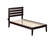 Oxford Espresso Platform Bed by Atlantic Furniture