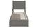 NoHo Bed w/Footboard & 2 Drawers by Atlantic