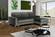 Alfredo Gray Sectional Sofa by Skyler Designs