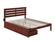 Oxford White Platform Bed by Atlantic Furniture
