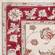 Avalon Ivory/Red Mahal Area Rug by KAS Rugs