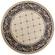 Avalon Ivory/Grey Courtyard Area Rug by KAS Rugs