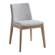 Deco Oak Dining Chair Light Grey (Set of 2) by Moe's Home Collection