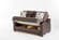 Bennett Armoni Brown Loveseat by Bellona