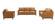 Harper Saddle Leather Sofa w/Solid Wood Base by BH Furniture