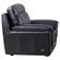 S210 Black Top Grain Leather Chair by BH Furniture
