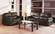 Sienna Black Top Grain Leather Sofa by BH Furniture