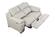 Thompson Smokey Taupe Premium Thick Leather Loveseat by BH Furniture