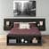 Series 9 Designer Floating Queen Headboard with Nightstands by Prepac