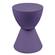 Boyd Modern Plastic Purple Side Table by LeisureMod