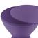 Boyd Modern Plastic Purple Side Table by LeisureMod