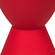 Boyd Modern Plastic Red Side Table by LeisureMod