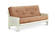 Hampton Full Size Futon Frame, Ivory by Big Tree USA
