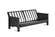 Lexington Wood Full Size Futon Frame, Ebony by Big Tree USA