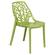 Modern Cornelia Solid Green Dining Chair by LeisureMod