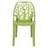 Modern Cornelia Solid Green Dining Chair (Set of 2) by LeisureMod