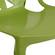Modern Cornelia Solid Green Dining Chair (Set of 2) by LeisureMod