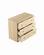 G-3 Wooden 3 Drawers Chest by Central Furniture Factory