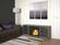 Maria Fireplace w/Glass Doors by Central Furniture Factory