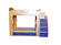 T-10 Wooden Loft Bed by Central Furniture Factory