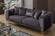 Almira Gray Microfiber Sofabed by Casamode