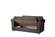 Sara Gray Microfiber Loveseat by Casamode