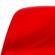 Cresco Molded Eiffel Transparent Red Side Chair by LeisureMod