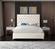 Cruz Velvet Cream Bed by Meridian Furniture