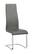 Upholstered High Back Side Chairs Gray (Set of 4) by Coaster
