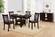 Lavon Espresso Dining Table w/Storage by Coaster