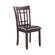 Lavon Espresso & Black Padded Dining Side Chairs (Set of 2) by Coaster