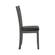 Lavon Espresso & Medium Grey Padded Dining Side Chairs (Set of 2) by Coaster
