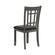 Lavon Espresso & Medium Grey Padded Dining Side Chairs (Set of 2) by Coaster