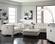 Chaviano Pearl White Tufted Upholstered Loveseat by Coaster