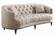 Avonlea Trim Gray Sloped Arm Upholstered Sofa by Coaster