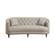 Avonlea Trim Gray Sloped Arm Upholstered Sofa by Coaster