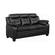 Finley Black Tufted Upholstered Sofa by Coaster