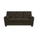 Clementine Brown Upholstered Sofa w/Nailhead Trim by Coaster