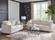 Corliss Beige Upholstered Arched Arms Sofa by Coaster
